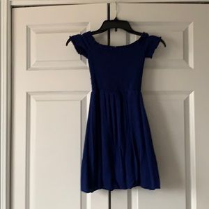 off the shoulder dress